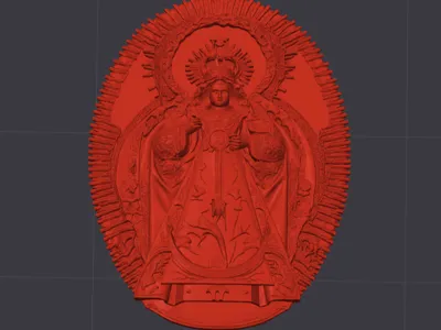 Medal Virgin Our Lady of Divine Hope