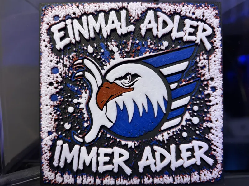 Adler Mannheim MERC DEL Eishockey Hueforge
