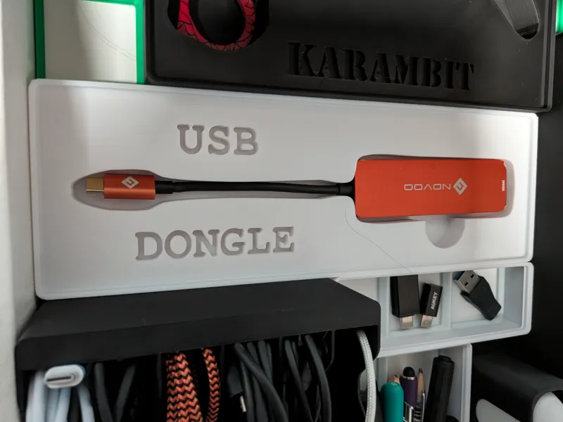 USB C Dongle Gridfinity