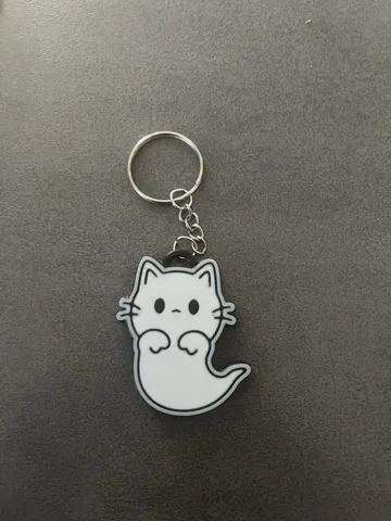 Llavero: Cute Ghost Keychain — vista de referencia 4