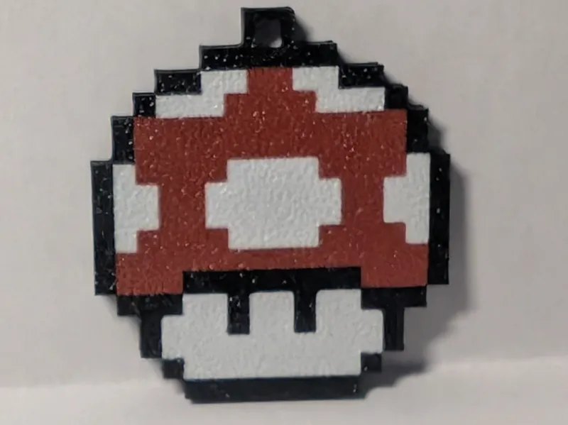 LLAVERO TOAD SUPER MARIO MULTICOLOR