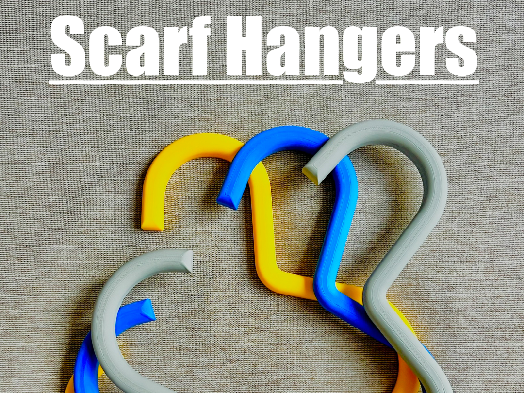 Scarf Hanger-Towel Hook-衣柜服装配饰收纳-多功能围巾挂钩
