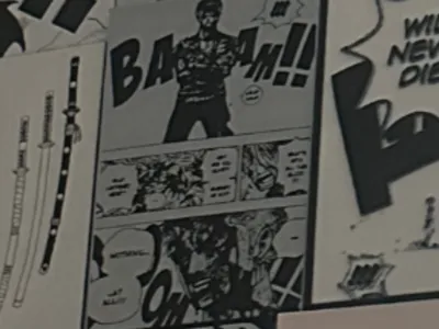 ZORO Nothing Happened Iconic Manga Panel