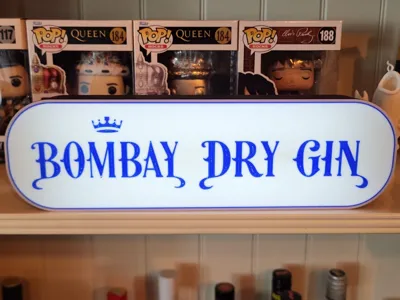 Bombay Dry Gin Lightbox