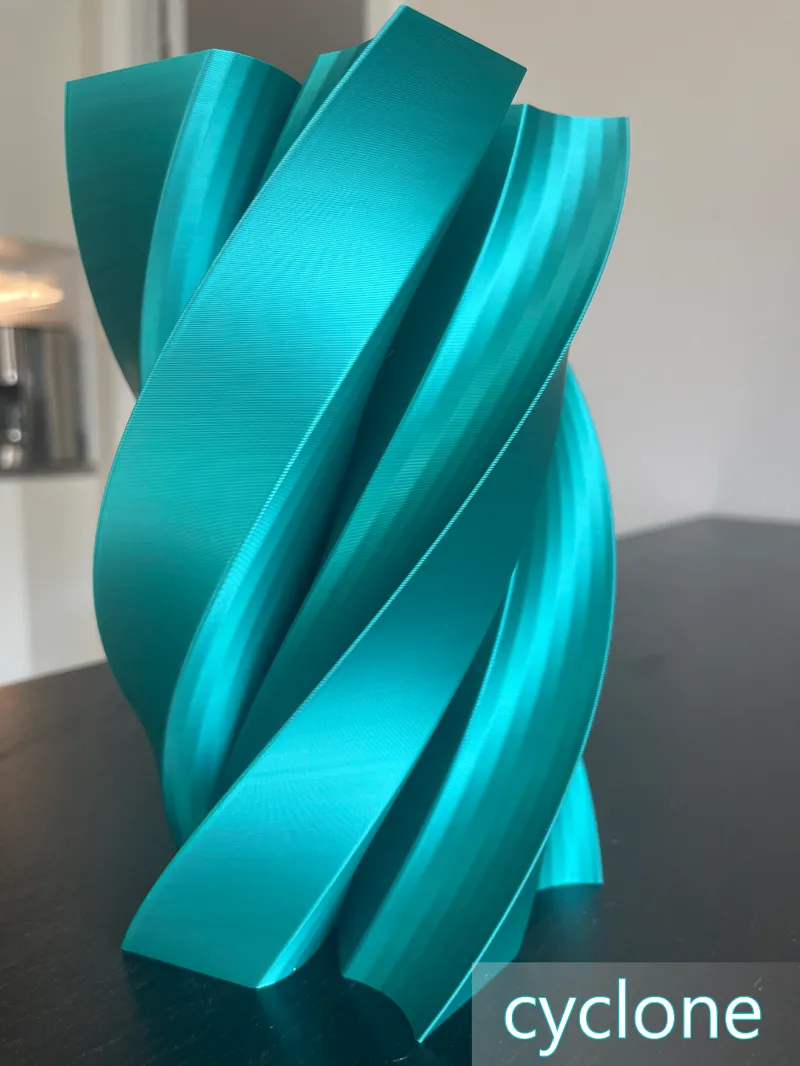 Cyclone vase