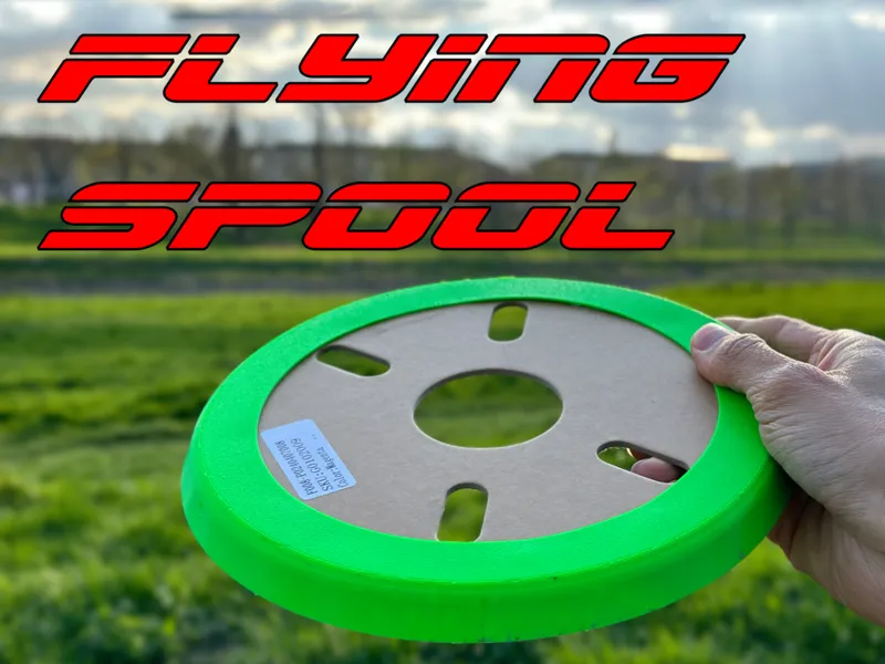 Frisbee - Flying Spool! 