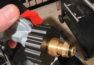 Propane EZ turn knob