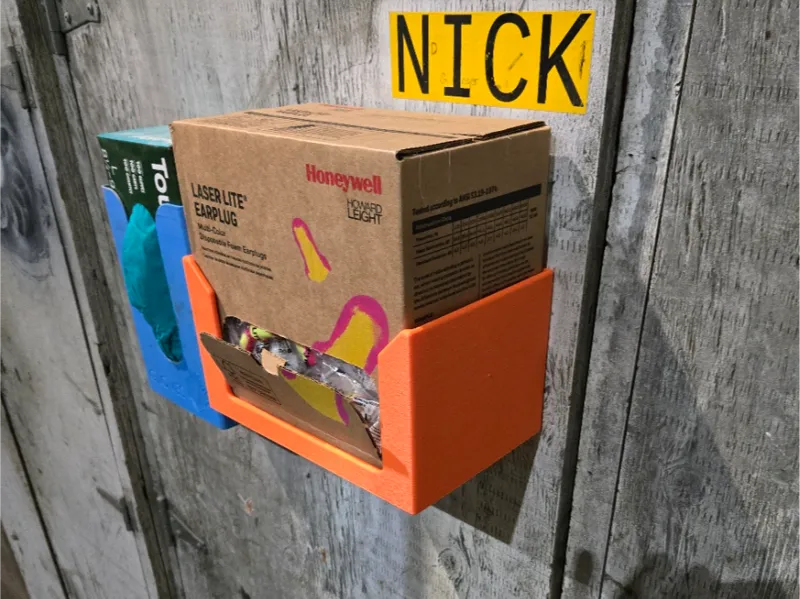 Earplug Box Holder (honeywell Laser Lite)