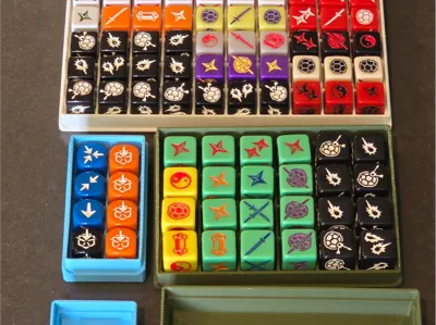 Configurable Custom Dice Tray - 16mm