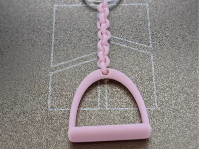 Stirrup Keychain
