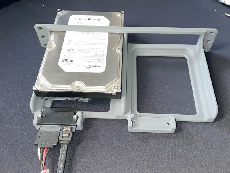 1U 10 inch rackmount Hard Disk Enclosure