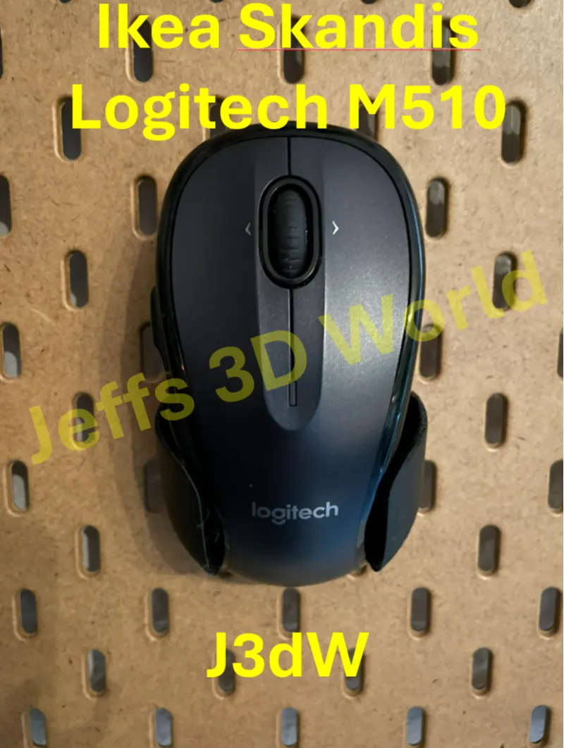 Ikea Skadis Logitech M510 v1.2 3D Print