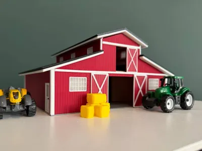 1:64 Scale Horse Barn