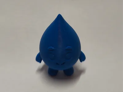 Droppy - The tiny water droplet with a big heart! 