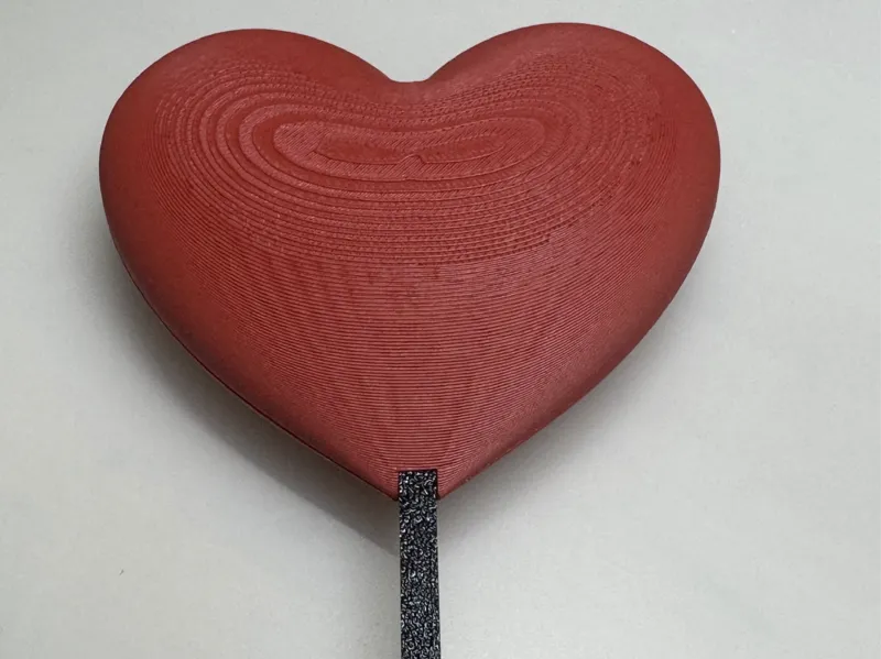 Heart Flower Decoration on a Stick
