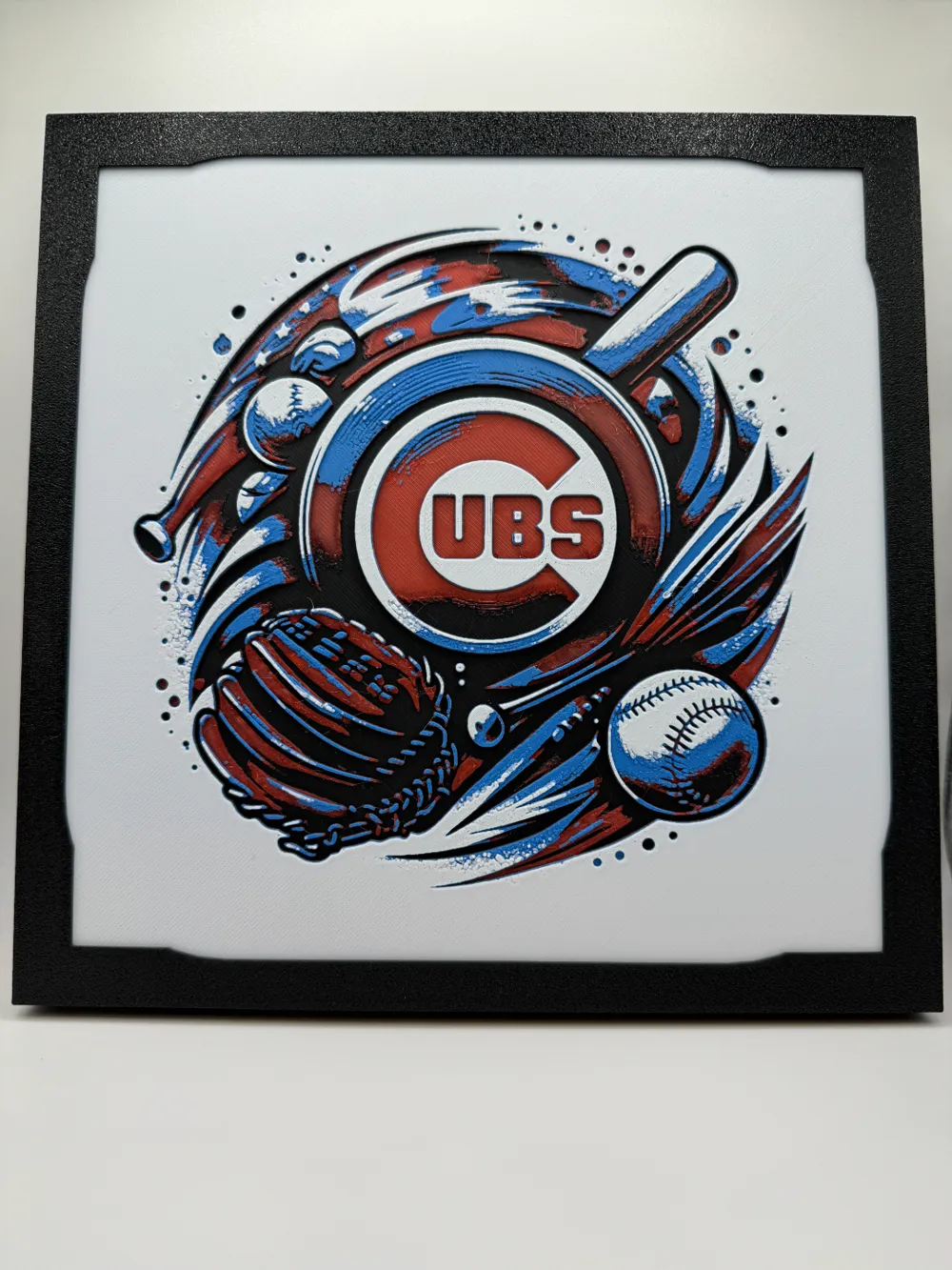 Chicago Cubs - MLB Hueforge