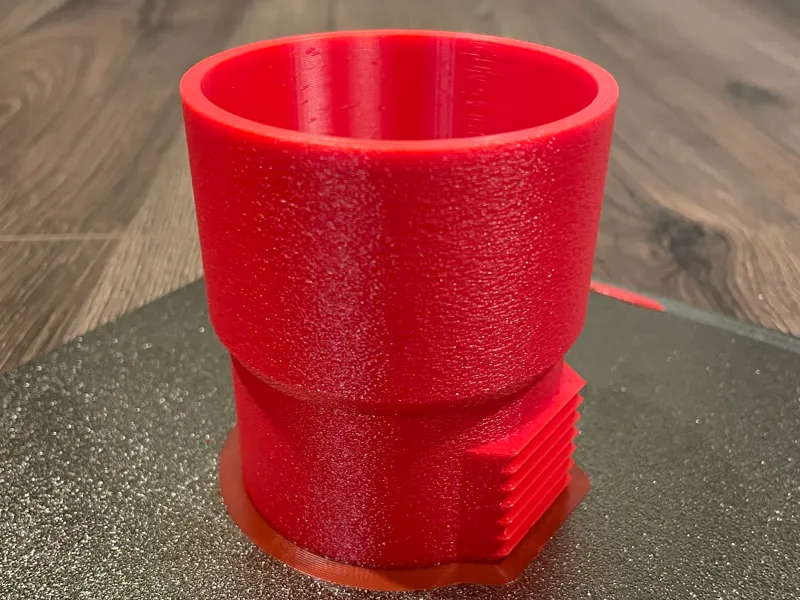 Ridgid Vacuum to Grizzly Benchtop Jointer Adapter
