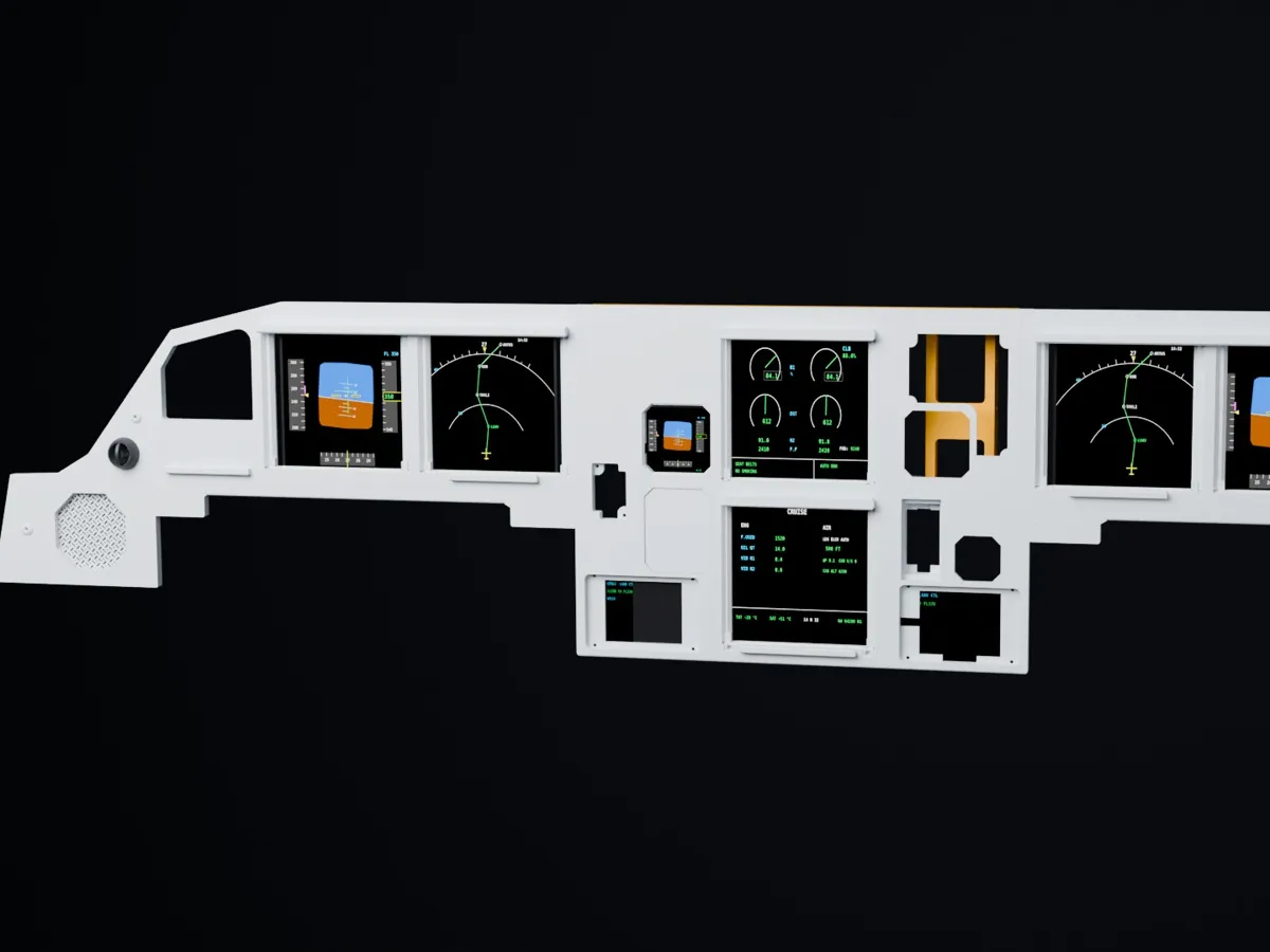 Panel de Instrumentos Principal (MIP) del A320 VERSIÓN 2 - Modelo de ...