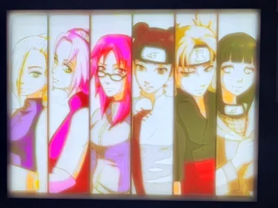 Naruto lithophane
