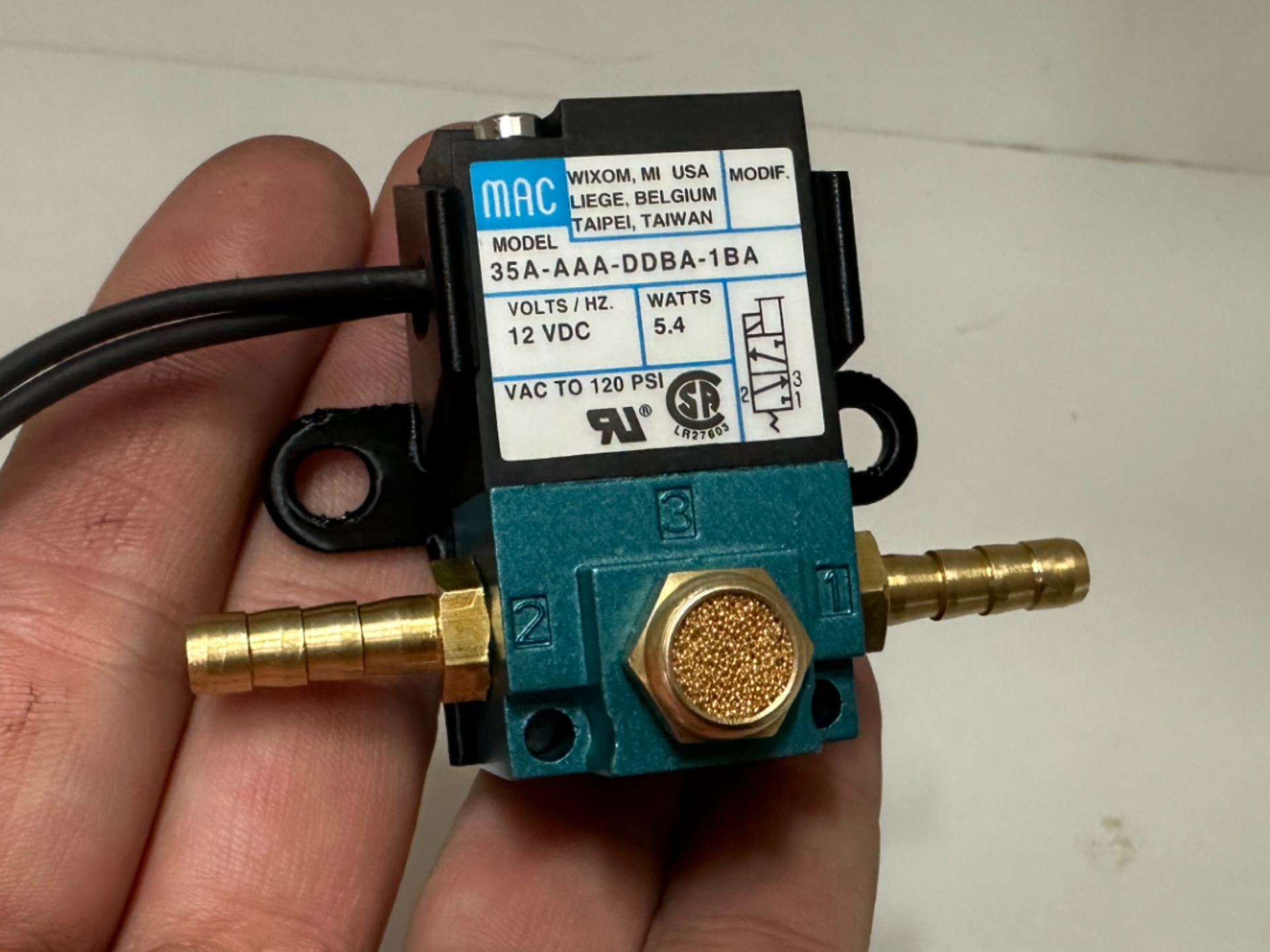 MAC Valve Boost Solenoid Mount, super simple