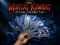 Mortal Kombat Kitana Folding Fan