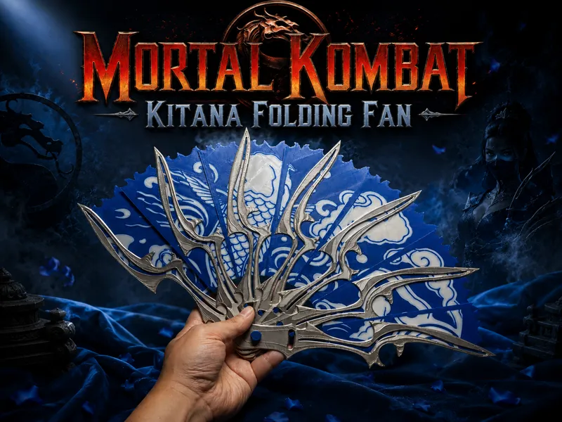Mortal Kombat Kitana Folding Fan