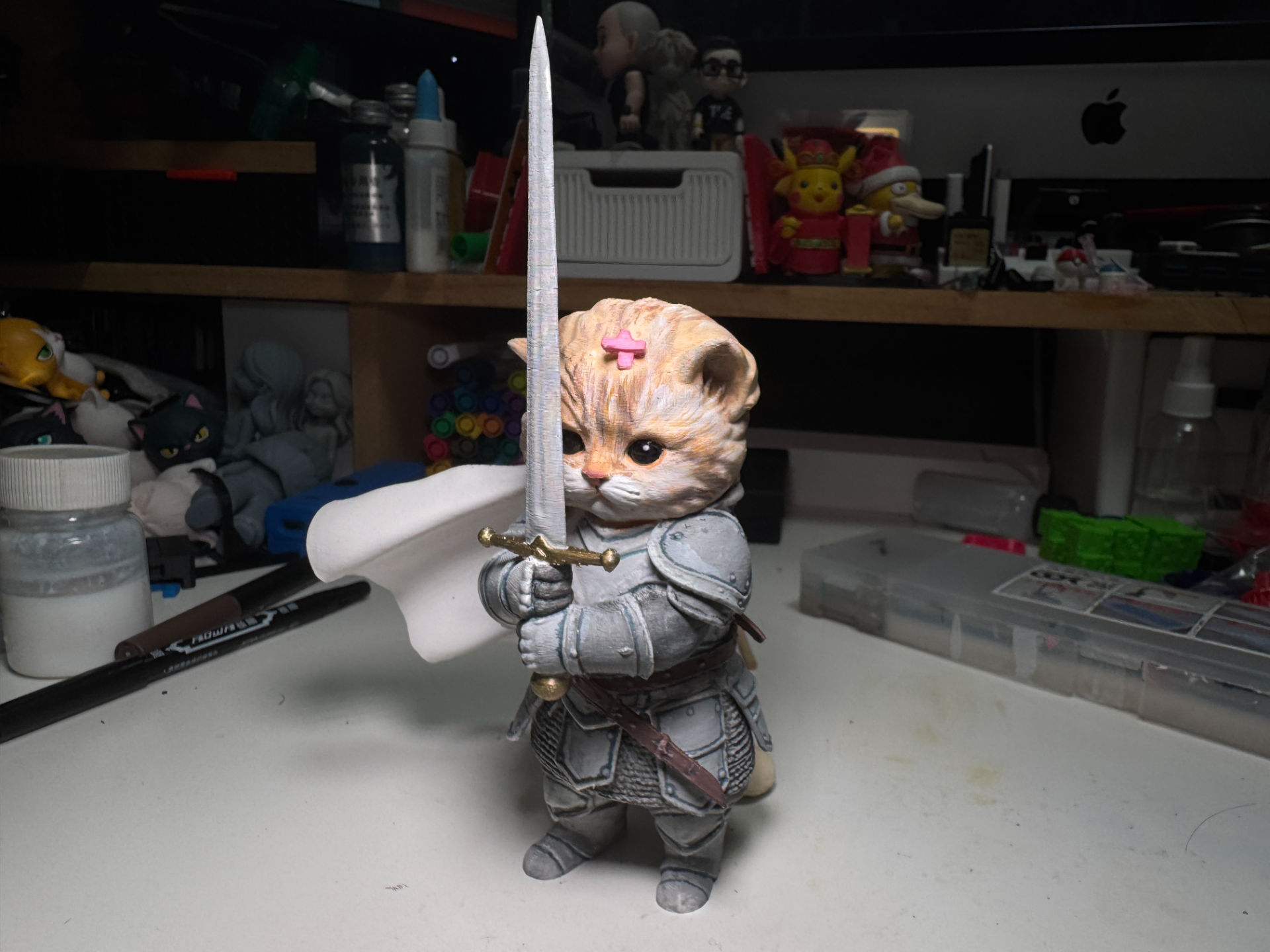 Knight Cat Meme - 1
