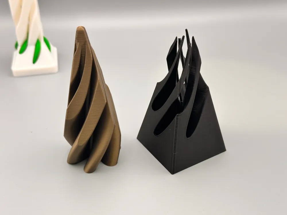 Pyramid Create Vortex Pyramid Vortex - Large - Impossible passthrough - Free 3D Print Model ...