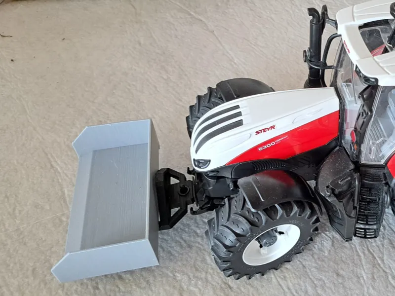 Heckschaufel, passend für Bruder Traktor