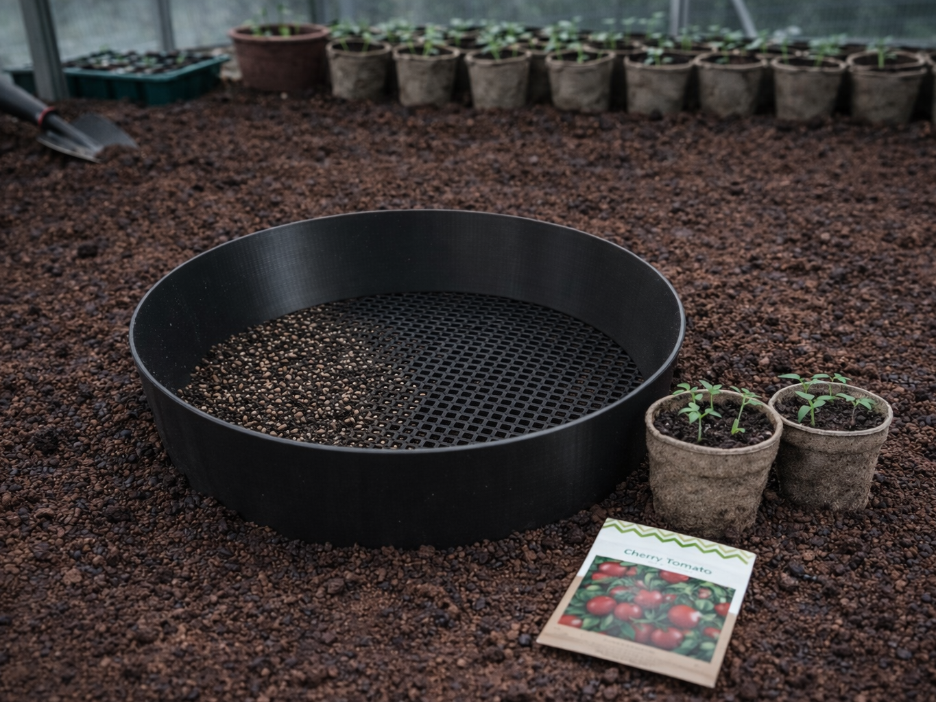 Seed Starting Series: 5mm Soil Sifter