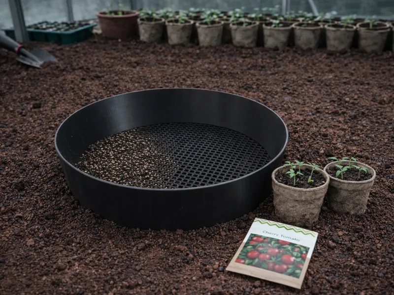 Seed Starting Series: 5mm Soil Sifter