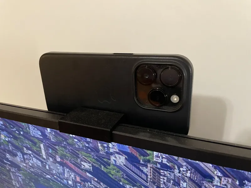 iPhone Monitor Mount - Continuity Camera