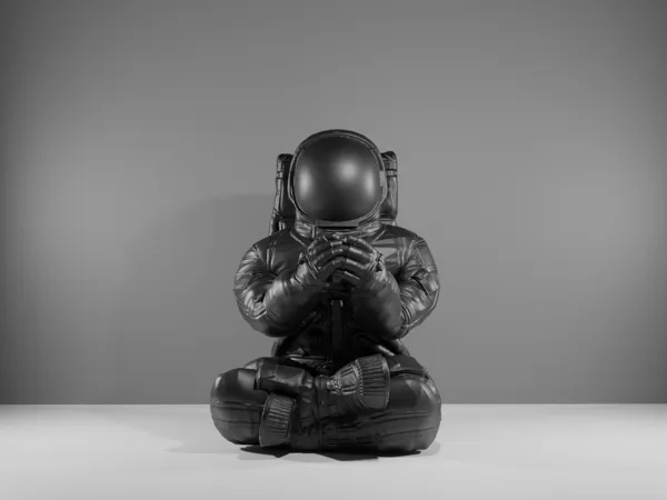 Astronaute en prière