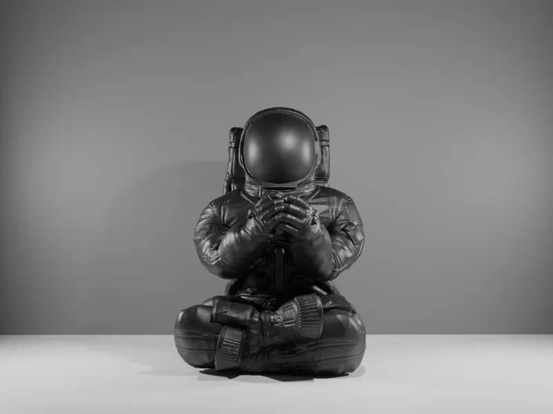 Praying Astronaut