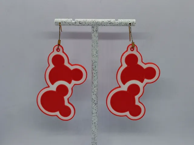 Aretes Dúo de Ratón