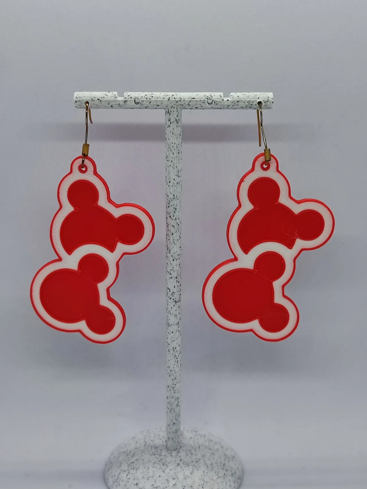 Aretes Dúo de Ratón view 3