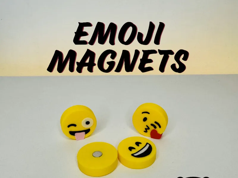 Emoji fridge magnets / Emoji magnets