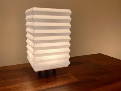 Modern Zigzag Lamp (LED Lamp kit)