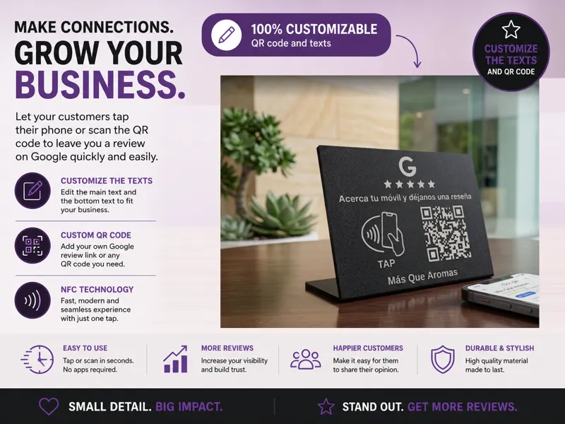 NFC+QR code Display - New version