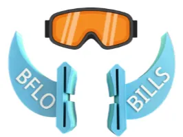Buffalo Bills Ski Goggle Gripper
