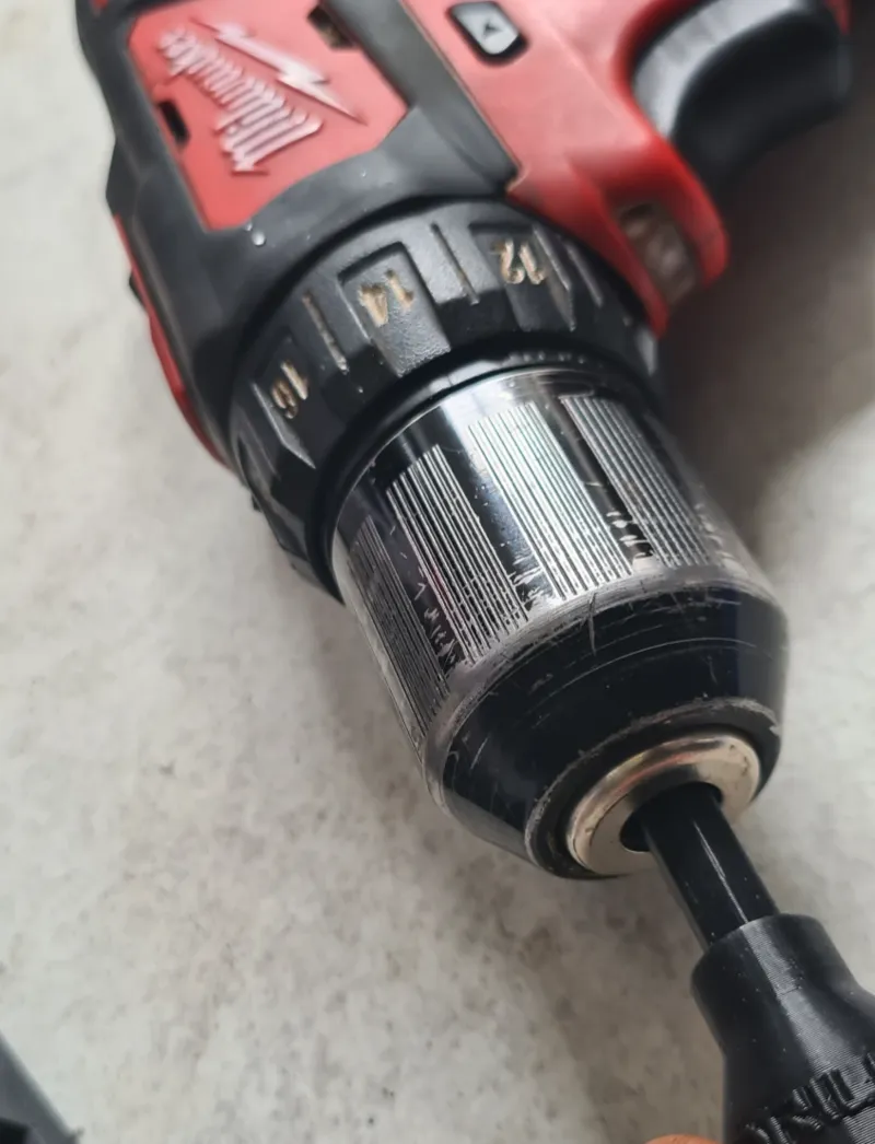 V-Spooler drive adapter Milwaukee