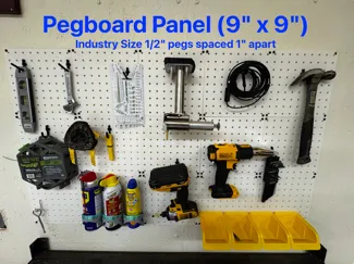 Pegboard Panel