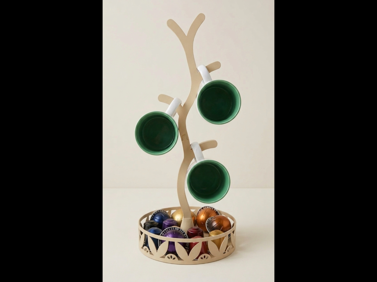 cup and pods tree holder