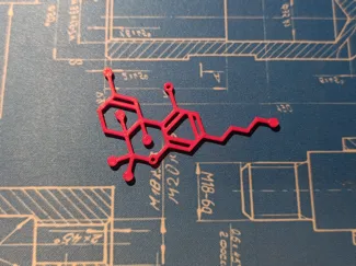 THC Molecule