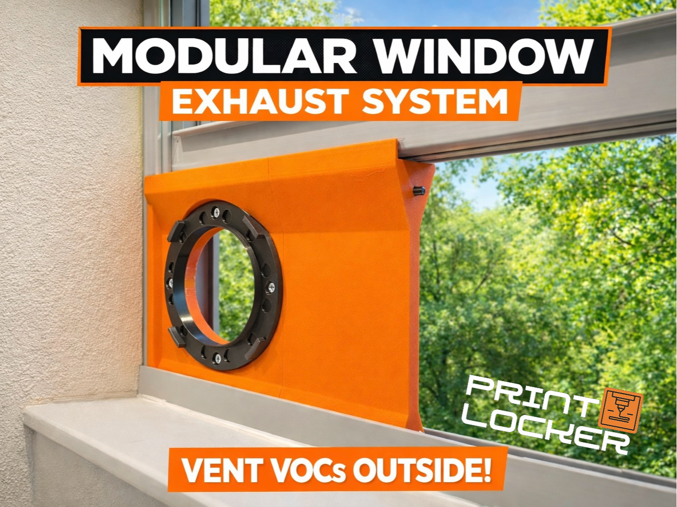 Modular Window Exhaust System V2