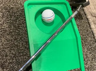 golf ball putting practice hole (real size)