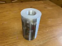 Smooth pillar candle holder - 3 sizes