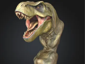 Life Like T-Rex Bust