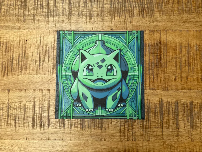 Art Deco - Bulbasaur (Pokemon)