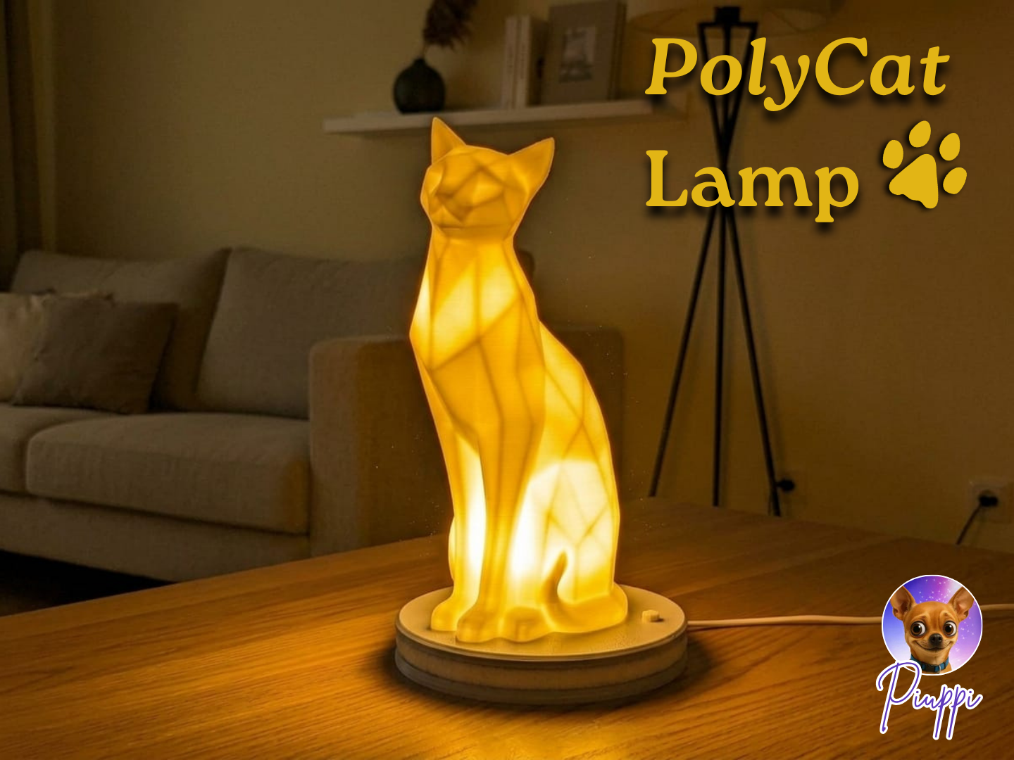 PolyCat Lamp